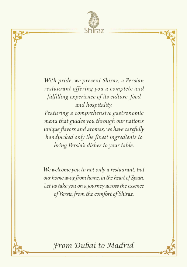 Persian Restaurant | Restaurante Persa